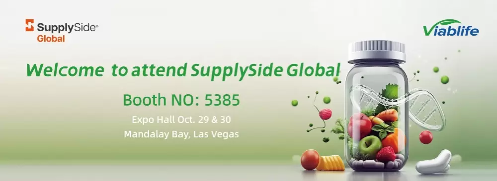 Viablife präsentiert innovative natürliche Inhaltsstoffe auf der SupplySide Global 2025