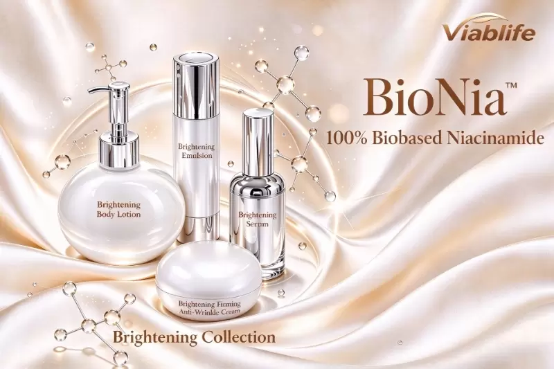 Viablife BioNia&trade; f&uuml;r den Best Ingredient Award nominiert: Neudefinition von Niacinamid in der in-cosmetics Asia Innovation Zone