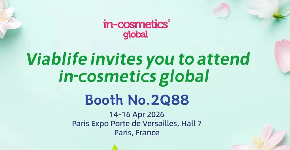 Viablife Invites You to Attend in-cosmetics Global 2026