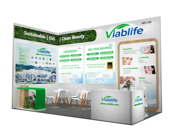 Viablife auf der in-cosmetics Asia 2026 Viablife at in-cosmetics Asia 2026