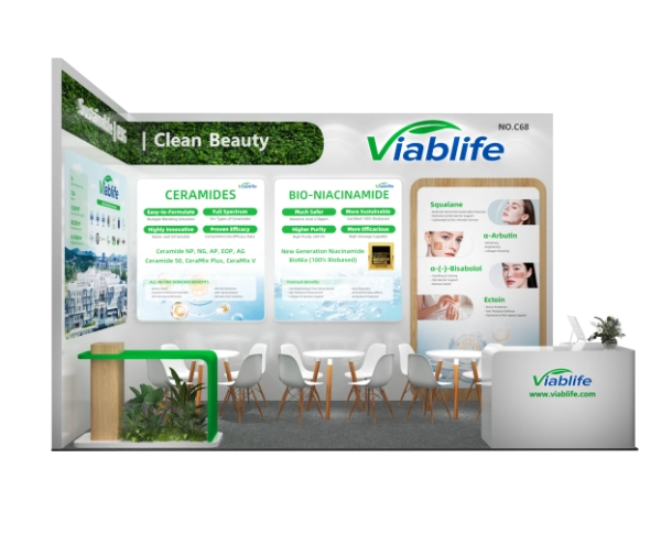 Viablife auf der in-cosmetics Asia 2026 Viablife at in-cosmetics Asia 2026